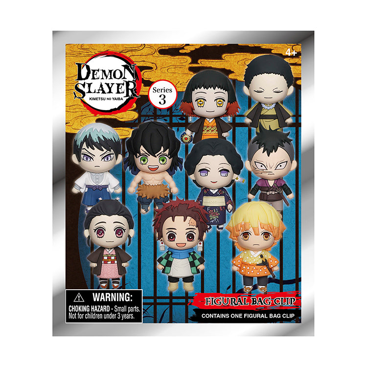 MO45409 - Demon Slayer Series 3 3D Collectable Keychain - Click Distribution (UK) Ltd